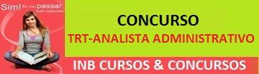 TRT ANALISTA ADMINISTRATIVO
